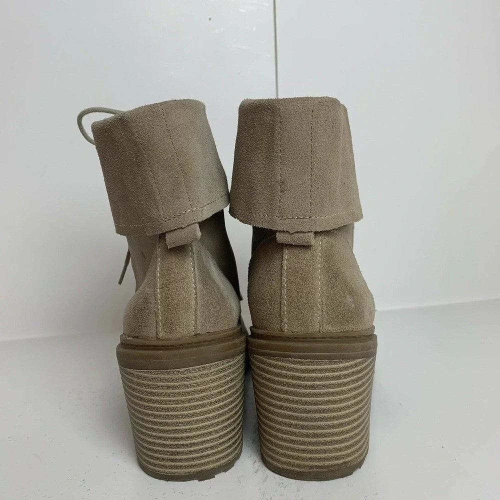 Reaction Rocky Me Leather Heeled Boots - Picture 4 of 8